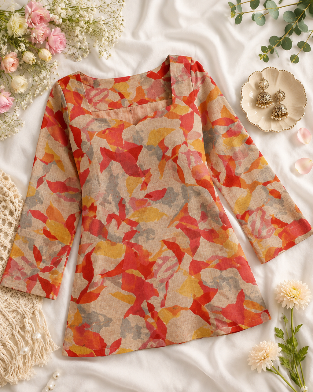 Golden Hour Short Kurti