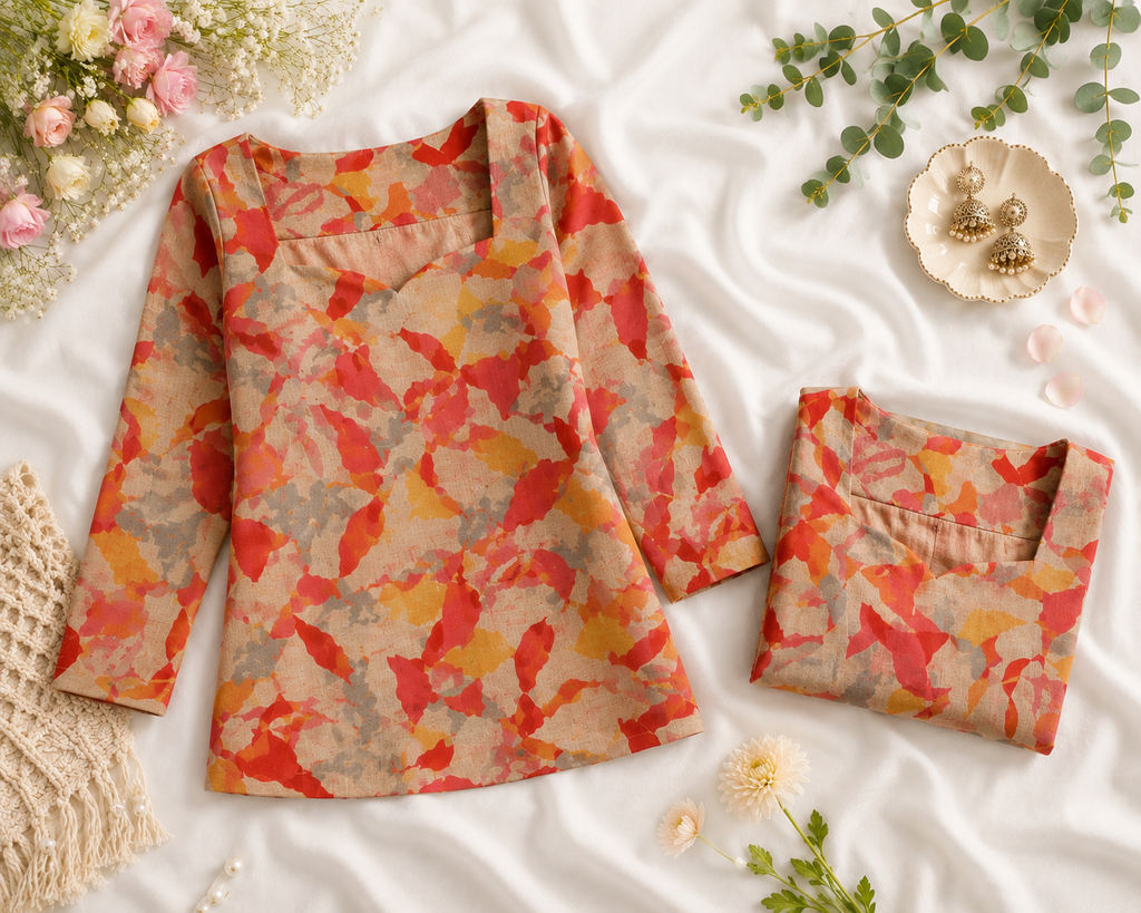 Golden Hour Short Kurti
