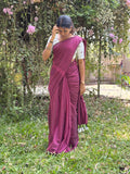 Khadi cotton saree