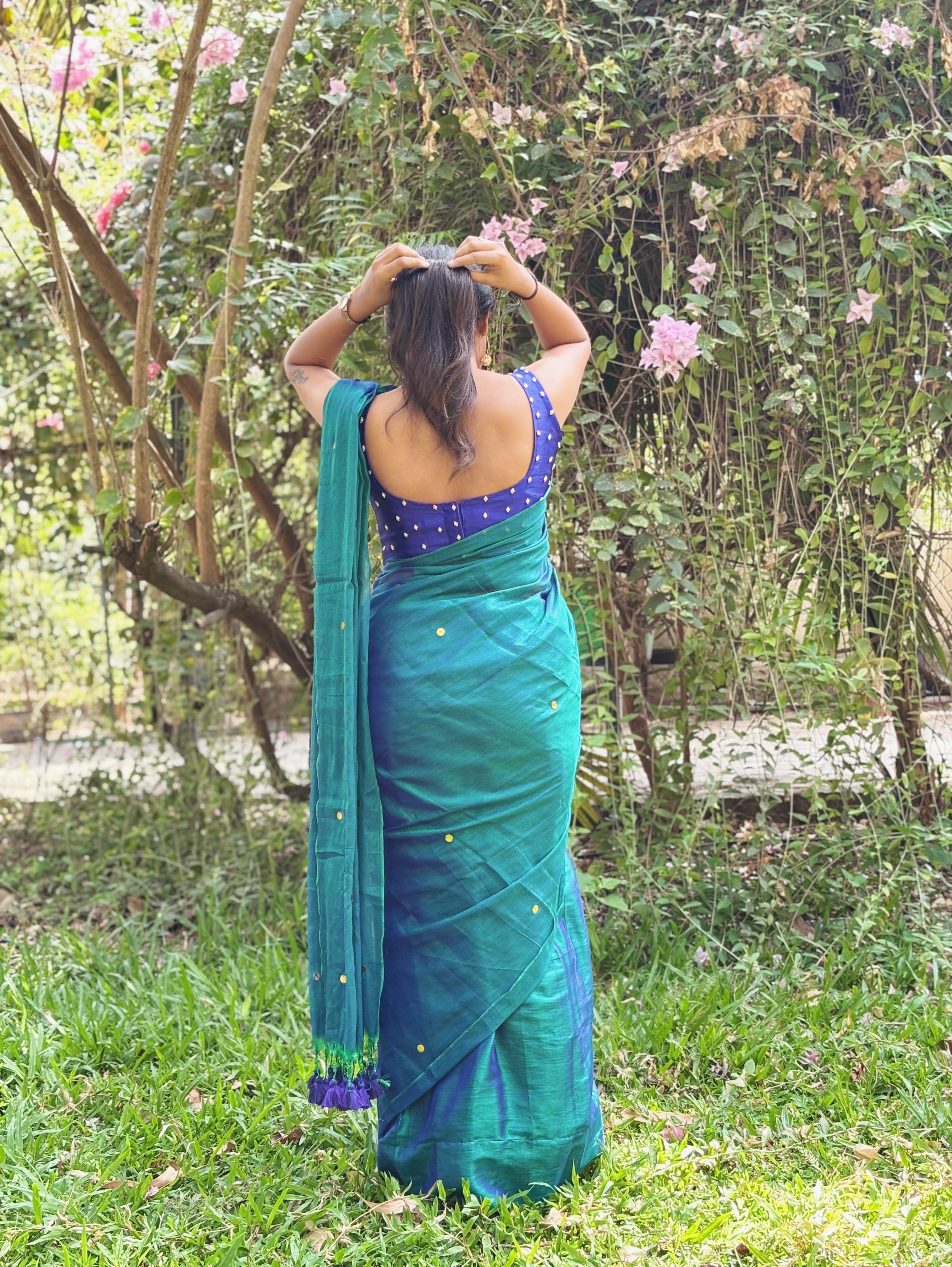 Tissue Gini Cotton Saree