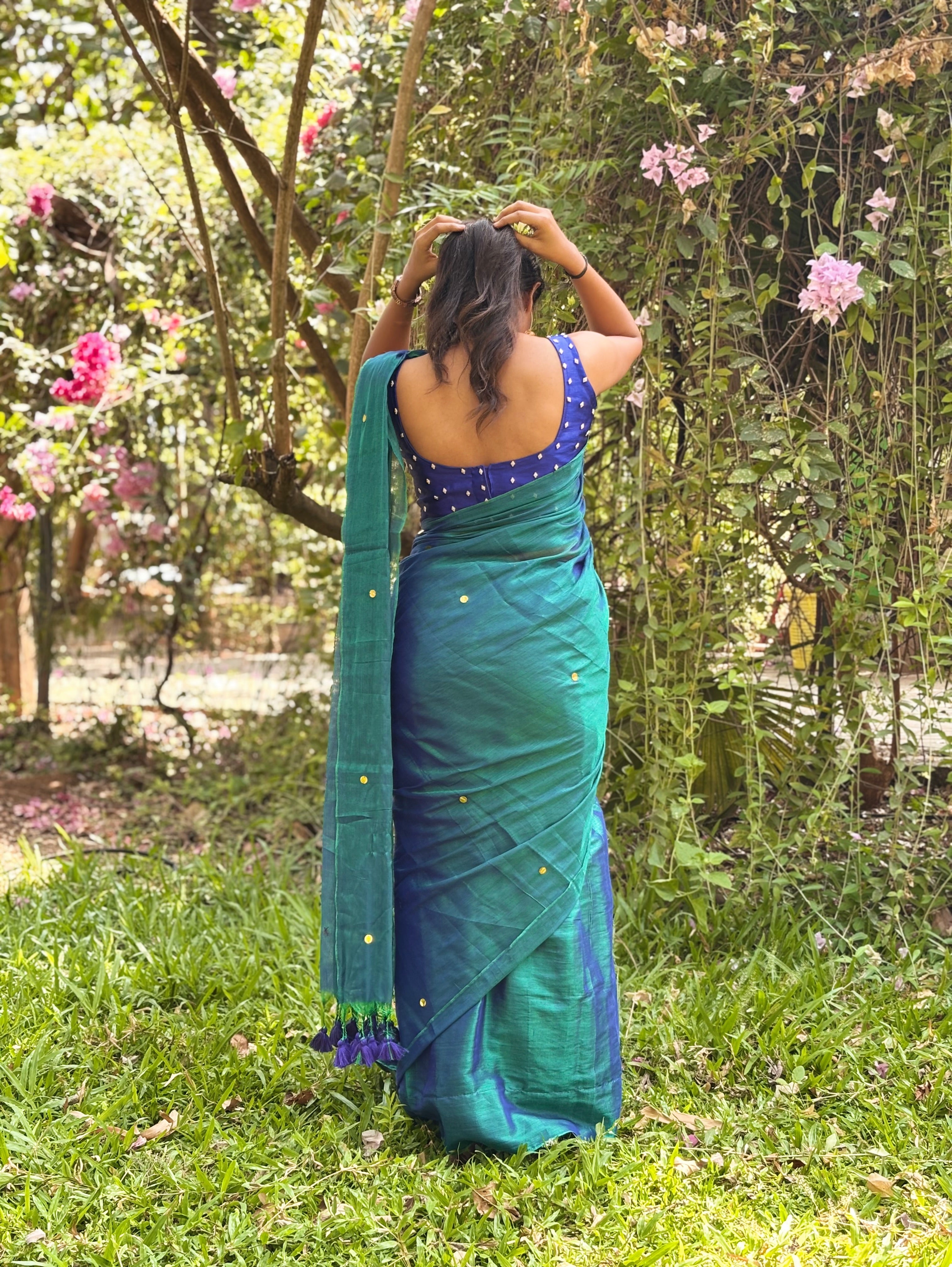 Tissue Gini Cotton Saree